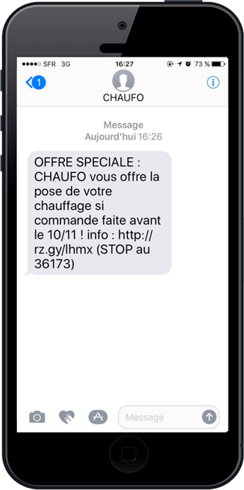 Le sms publicitaires contribue Ã  une bonne relation client