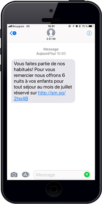 Faites de la promotion grÃ¢ce au sms pro pour hÃ´tellerie