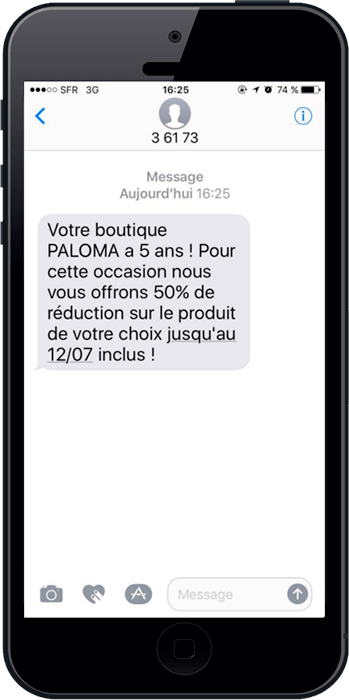 Le sms anniversaire permet de faire plaisir aux clients