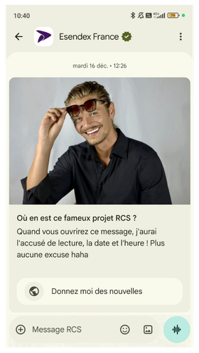 Exemple de RCS pour la prospection outbound