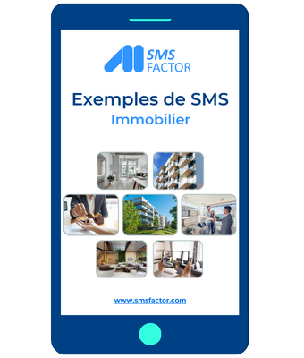 Exemples de SMS pour agence immobilière
